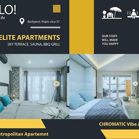 Bpr Elite Apartments - Sky Terrace Budapešť Exteriér fotografie